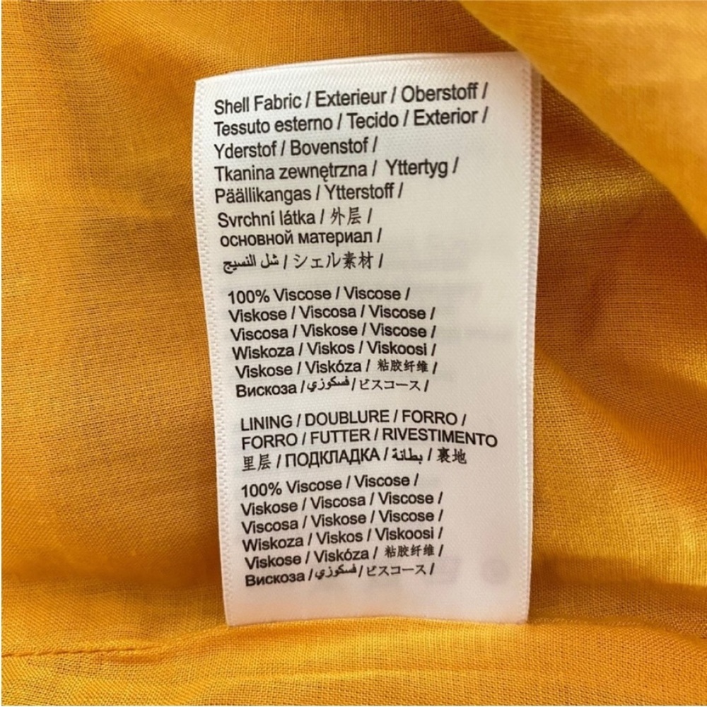 NEW Farm Rio Floral Dream Maxi Dress Floral Dream Yellow XS - Picture 15 of 17